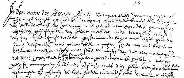 begin testament 1636